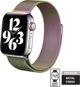 Crong Milano Steel Λουράκι Apple Watch 38/40mm, Ανοξείδωτο Ατσάλι, Ιριδίζον