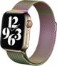Crong Milano Steel Λουράκι Apple Watch 38/40mm, Ανοξείδωτο Ατσάλι, Ιριδίζον