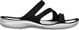 Crocs Swiftwater Sandal Γυναικεία Σανδάλια, Μαύρο-Άσπρο, 203998 066, Μέγεθος 34-35