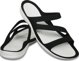 Crocs Swiftwater Sandal Γυναικεία Σανδάλια, Μαύρο-Άσπρο, 203998 066, Μέγεθος 34-35