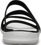 Crocs Swiftwater Sandal Γυναικεία Σανδάλια, Μαύρο-Άσπρο, 203998 066, Μέγεθος 34-35