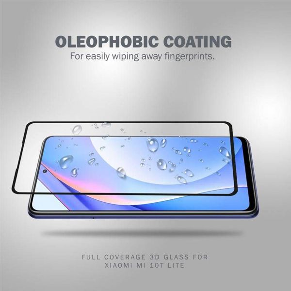 Crong 3D Armor Glass Προστατευτικό Οθόνης Xiaomi Mi 10T Lite – Γυαλί Ασφαλείας 9H Full Glue
