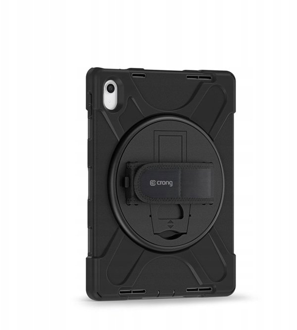 Crong Defender Plus – Pancerne etui iPad 11" A16 (2025) / 10.9" (2022) (czarny)