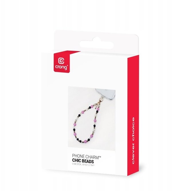 Crong Smycz zawieszka do telefonu Crong Phone Charm (Chic Beads)