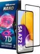 Crong 7D Nano Flexible Glass - Υβριδικό Προστατευτικό Οθόνης 9H για Samsung Galaxy A72