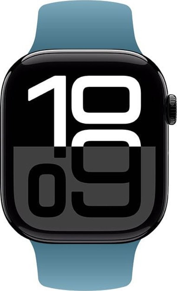 Crong Liquid Λουράκι για Apple Watch 38/40/41/42mm - Θαλασσί (Silicone)