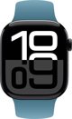 Crong Liquid Λουράκι για Apple Watch 38/40/41/42mm - Θαλασσί (Silicone)