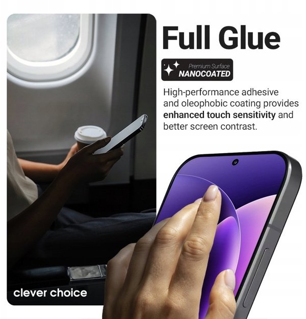 Crong 3D Armour Glass Lite γυαλί προστασίας για Xiaomi 17 Ultra