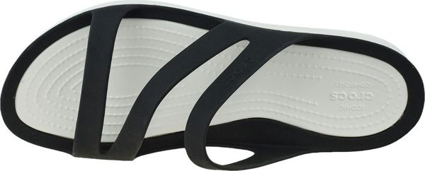 Crocs Klapki damskie Swiftwater Sandals czarne r. 38/39 (203998-066)