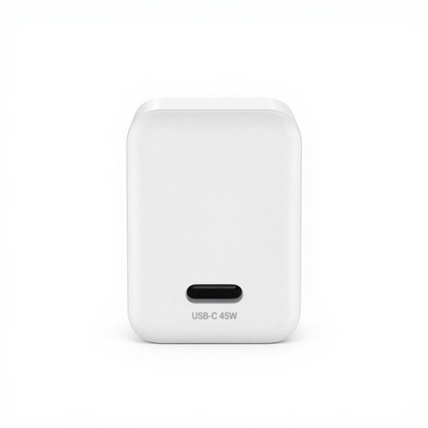 Crong Ultra Compact GaN Φορτιστής USB-C 45W PD 3.0 με PPS (Λευκό)