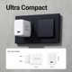 Crong Ultra Compact GaN Φορτιστής USB-C 45W PD 3.0 με PPS (Λευκό)