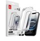 Crong EasyShield 2-Pack - Σκληρυμένο γυαλί για iPhone 16e / iPhone 14 / iPhone 13 / iPhone 13 Pro (2 τεμάχια)
