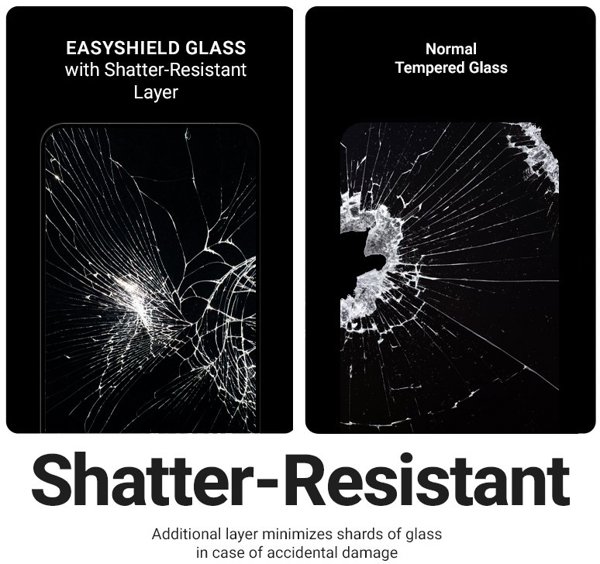 Crong EasyShield 2-Pack - Σκληρυμένο γυαλί για iPhone 16e / iPhone 14 / iPhone 13 / iPhone 13 Pro (2 τεμάχια)