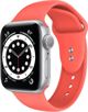 Crong Liquid Band Λουράκι για Apple Watch 38/40mm, Υγρή Σιλικόνη, Κοραλλί