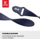 Crong Liquid Band Λουράκι για Apple Watch 38/40mm, Υγρή Σιλικόνη, Κοραλλί