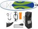 CS Aqua CS Aqua SUP Board - Stand Up Paddleboard - 300x83x15 cm max 120 kg. Green/Blue