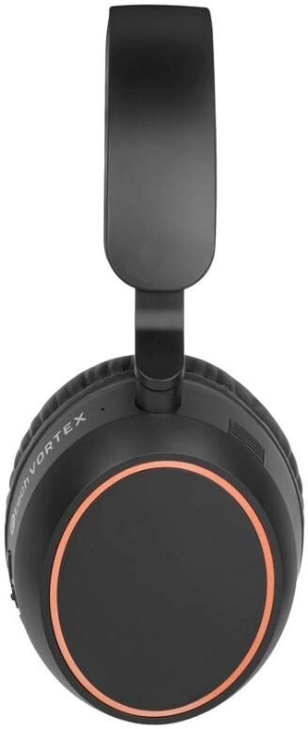 C-TECH Sluchátka Vortex BHS-01, Bezdrátová, Bluetooth, černá