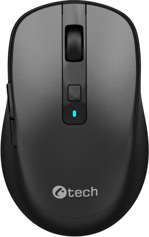 C-TECH Myš WLM-19, Bezdrátová, černá