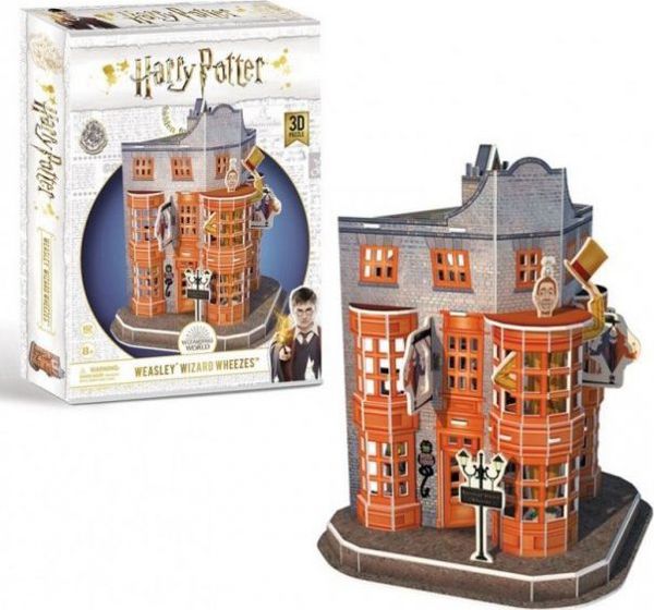Cubicfun 3D Puzzle Harry Potter Magiczne Dowcipy - Διακοσμητικό Παζλ Κατασκευών