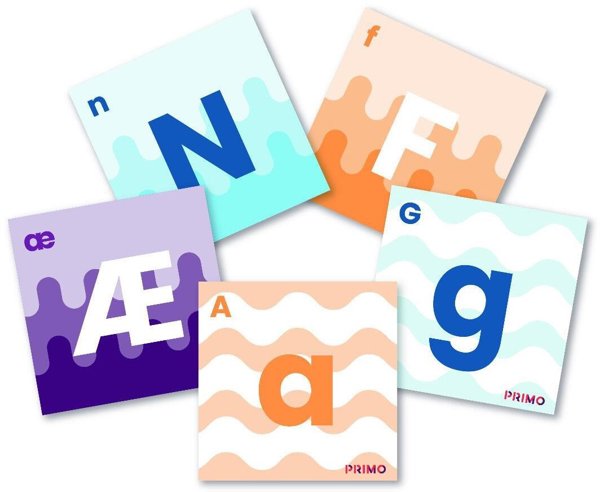 Cubetto MINT Coding Buchstabenkarten ABC für die transparente Matte ab 3 Jahren Geeignet für Montessori