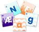 Cubetto MINT Coding Buchstabenkarten ABC für die transparente Matte ab 3 Jahren Geeignet für Montessori