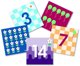 Cubetto MINT Coding Ziffern Karten 123 für Transparente Matte ab 3 Jahren Geeignet für Montessori