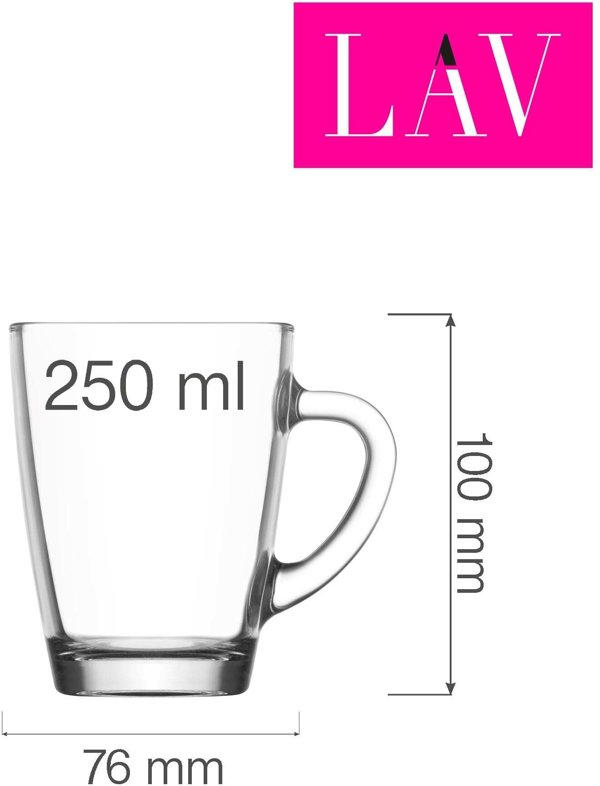 CUP LV-VEG412F VEGA 250ML