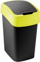 CURVER Κάδος Απορριμμάτων "Flip Bin" 9L /Μαύρο/Κίτρινο