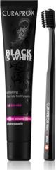 Curaprox Pasta do zębów Black is White 90ml + szczoteczka [outlet]