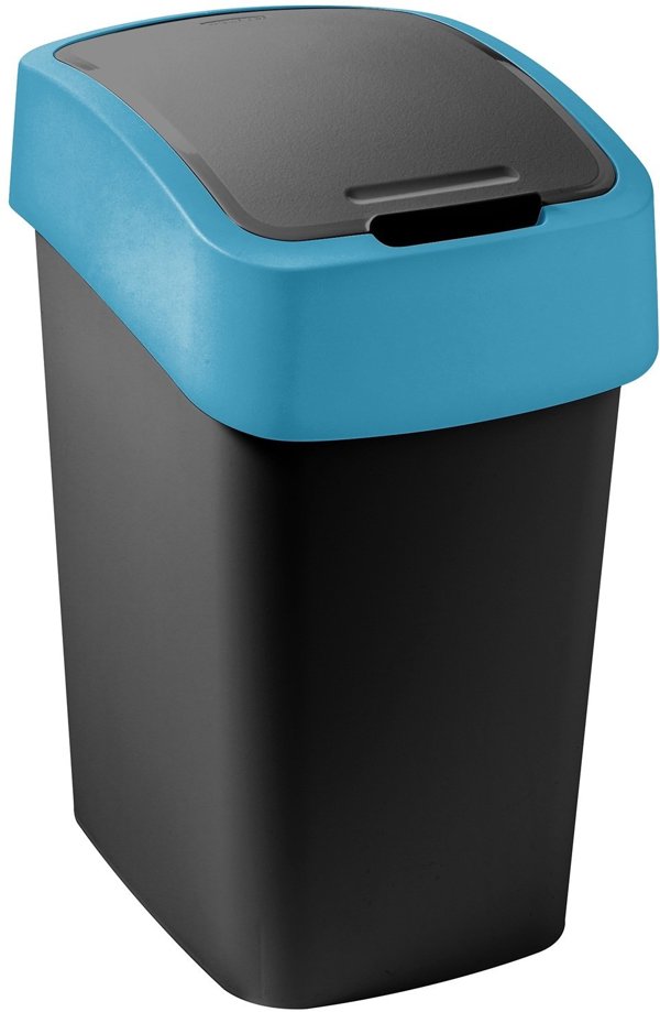CURVER Κάδος Απορριμμάτων "Flip Bin" 9L / Μαύρος / Μπλε