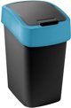CURVER Κάδος Απορριμμάτων "Flip Bin" 9L / Μαύρος / Μπλε