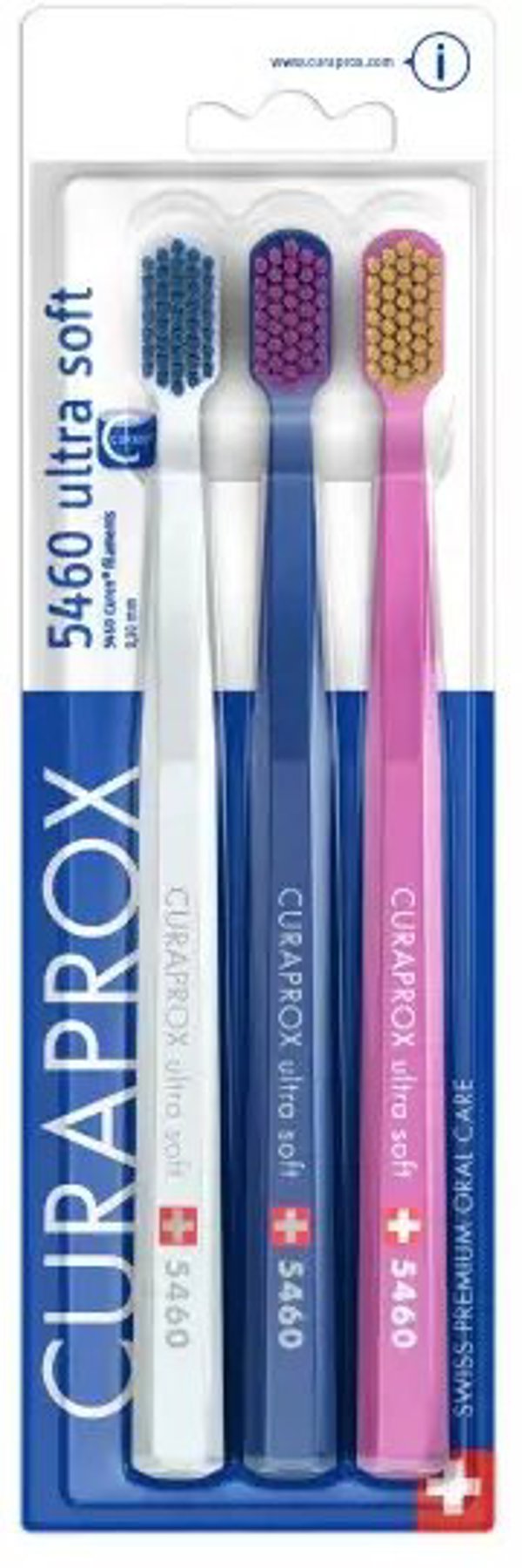 Curaprox CURAPROX_5460 Ultra Soft οδοντόβουρτσα σετ 3 τεμ.