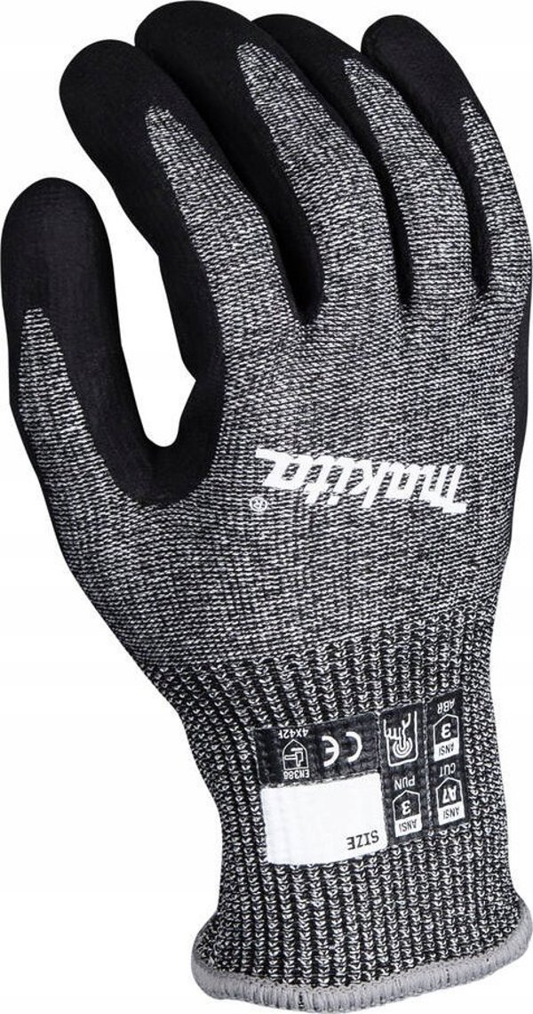 Cut-resistant work gloves MAKITA P-84729 L / 9