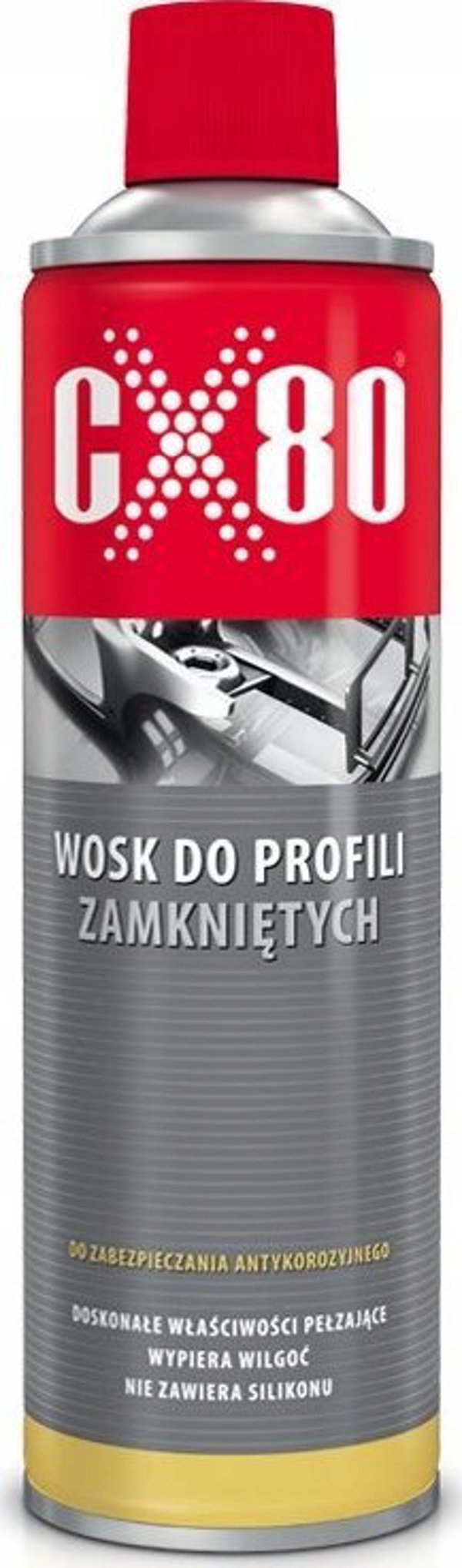 CX80 CX80 WOSK DO PROFILI ZAMKNIETYCH ANTYKOROZJA 500ML