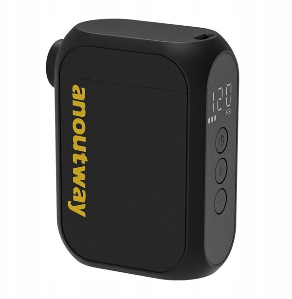 Cycplus AS210 Mini Ηλεκτρική Τρόμπα Ποδηλάτου, Φορητή & Επαναφορτιζόμενη, Μαύρο