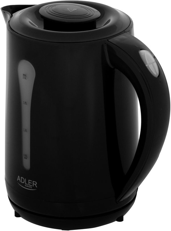 Adler Βραστήρας Νερού 2,5 L, Πλαστικός, Λευκός