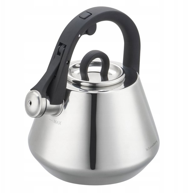 CZAJNIK STALOWY Z GWIZDKIEM 2,5L KLAUSBERG KB-7947
