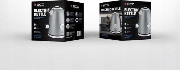 Βραστήρας ECG Kettle ECG RK 1700 Magnifica Anthracite