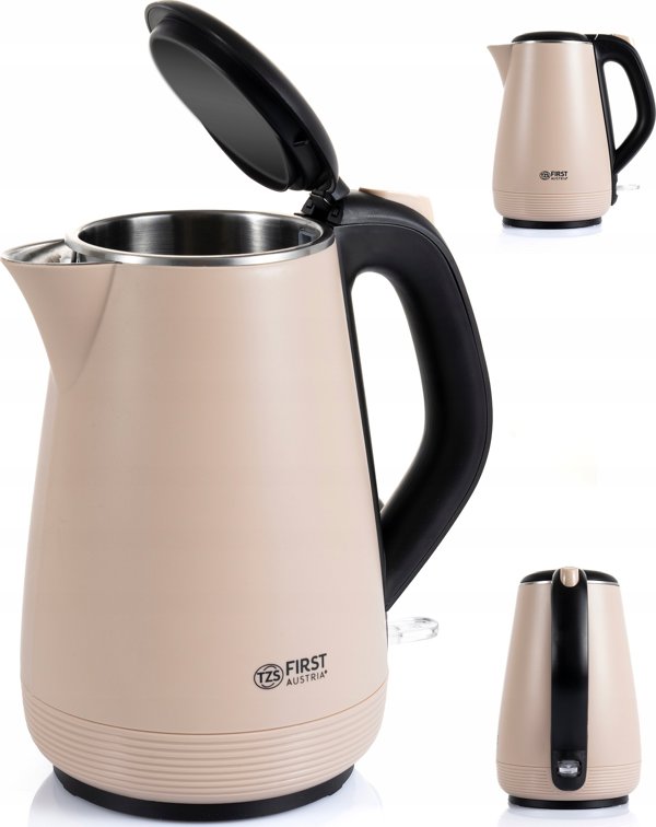 Κεραμικός Βραστήρας First 5407-4-CR, 1.2L, Μπεζ