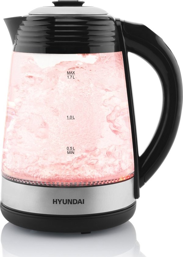 Ηλεκτρικός Βραστήρας Hyundai VK780 με Ρύθμιση Θερμοκρασίας, 40-100°C, Ασημί