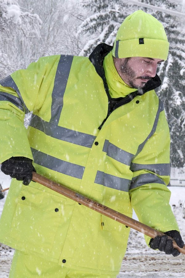 Σκουφάκι Buff Safety Knited Polar Fluor Yellow