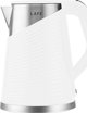 Lafe Ηλεκτρικός Βραστήρας Elegant White, 360° Περιστρεφόμενη Βάση