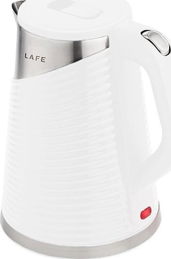 Lafe Ηλεκτρικός Βραστήρας Elegant White, 360° Περιστρεφόμενη Βάση