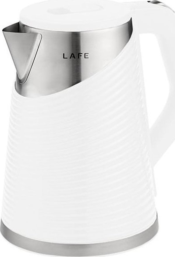 Lafe Ηλεκτρικός Βραστήρας Elegant White, 360° Περιστρεφόμενη Βάση