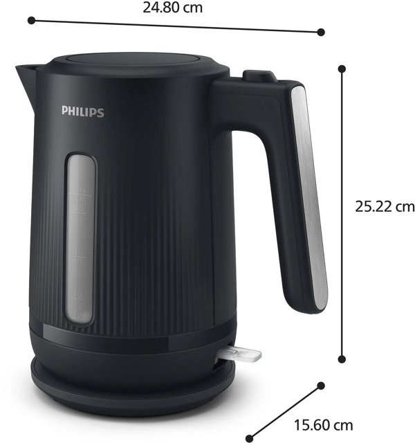 Philips 3000 Series HD9411/90 Ηλεκτρικός Βραστήρας 1.7L Μαύρος