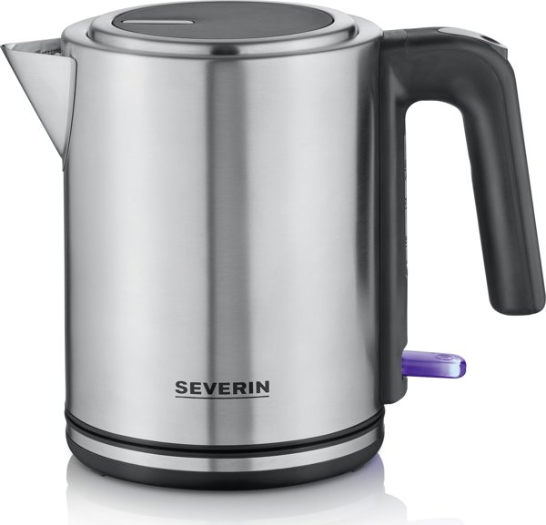 Βραστήρας Severin WK 3489, 2400W, 1lt, με Περιστρεφόμενη Βάση, Ένδειξη Στάθμης Νερού και Φίλτρο