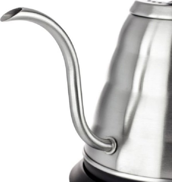 Hario V60 Power Buono Ηλεκτρικός Βραστήρας με Ρύθμιση Θερμοκρασίας, Ασημί