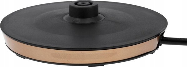 Toya LUND Ηλεκτρικός Βραστήρας 1L, 1100W με Ρύθμιση Θερμοκρασίας, Μαύρο