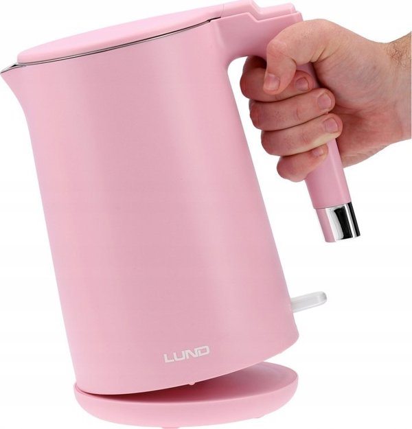 Lund Toya Ηλεκτρικός Βραστήρας 1.5L, Cool Touch, Ροζ