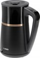 Ηλεκτρικός Βραστήρας Toya LUND 1.7L με Ρύθμιση Θερμοκρασίας, Μαύρος